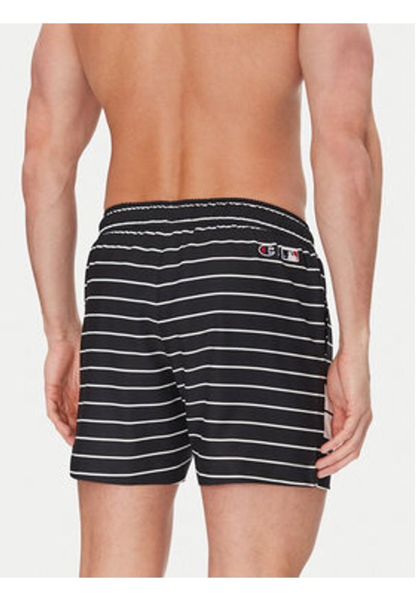 Champion Szorty kąpielowe 221043 Czarny Regular Fit. Kolor: czarny. Materiał: syntetyk