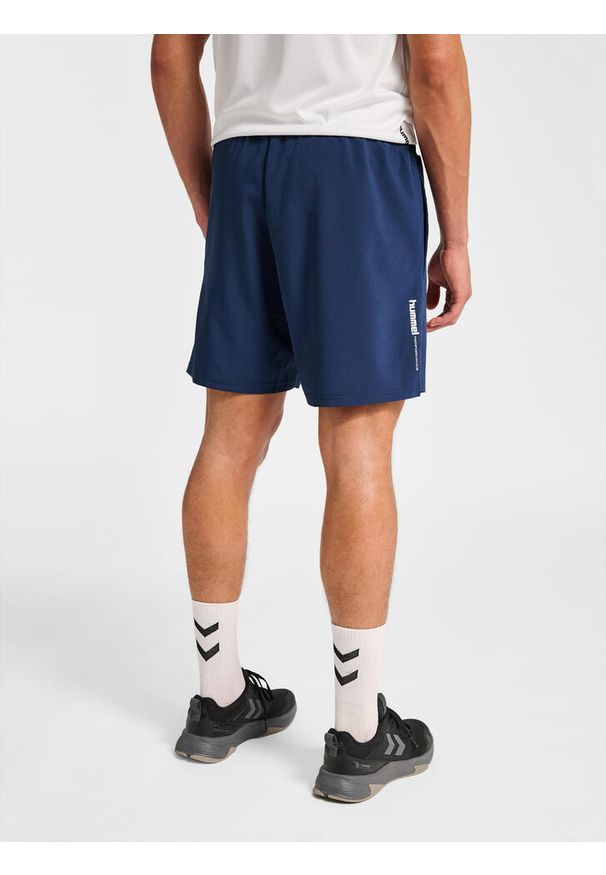 Szorty Hummel Pulse. Kolor: wielokolorowy, niebieski, zielony. Sport: fitness