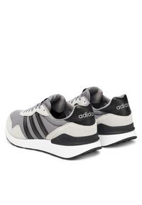 Adidas - adidas Sneakersy Run 60s 4.0 JR6624 Szary. Kolor: szary. Materiał: materiał. Sport: bieganie