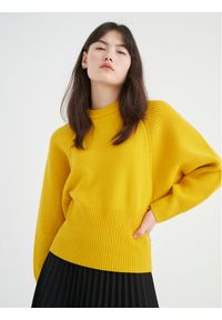 InWear Sweter Jaxy 30107519 Żółty Feminine Fit. Kolor: żółty. Materiał: wełna