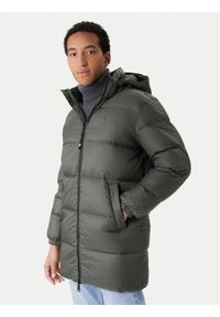 Tommy Jeans Kurtka puchowa Essential DM0DM20466 Zielony Regular Fit. Kolor: zielony. Materiał: syntetyk #1