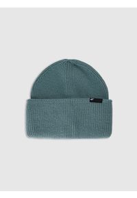 4f - 4F Czapka zimowa z dodatkiem wełny dziecięca - khaki Uniwersalny. Kolor: oliwkowy, wielokolorowy, brązowy. Materiał: wełna. Sezon: zima. Styl: klasyczny, sportowy #1