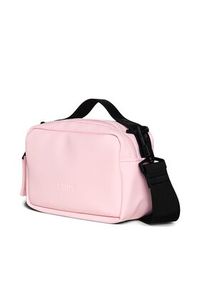 Rains Saszetka Box Bag Micro W3 14120 Różowy. Kolor: różowy. Materiał: materiał