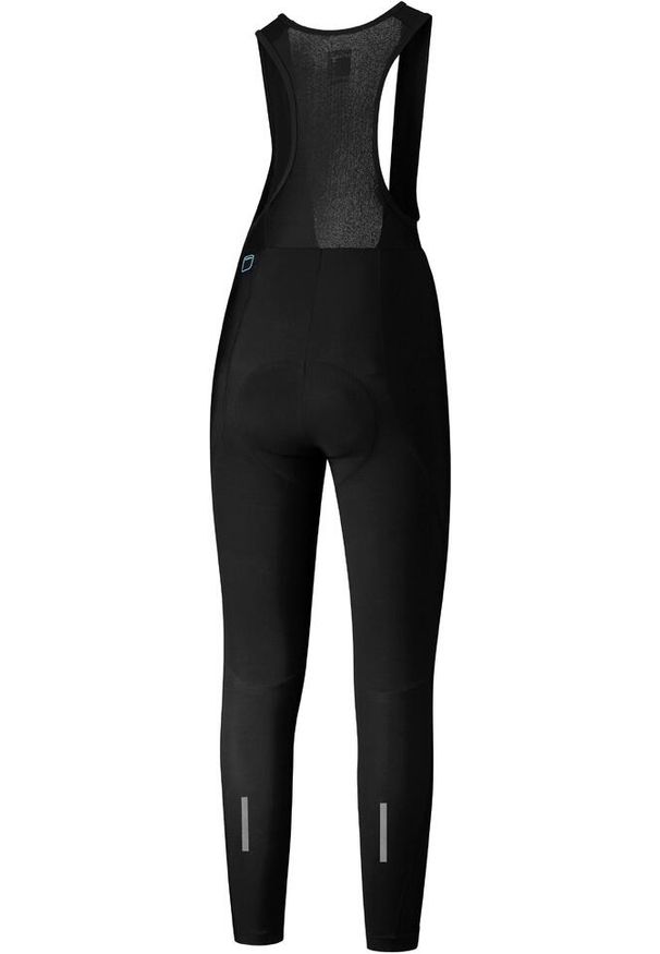 SHIMANO Spodenki kolarskie ELEMENT Bib Tights. Kolor: czarny. Długość: długie. Sport: kolarstwo