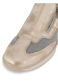 Rieker Półbuty 48760-60 Beżowy. Kolor: beżowy. Materiał: materiał, syntetyk #6