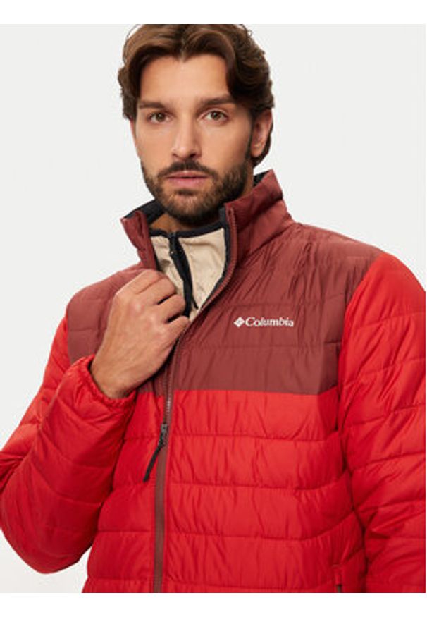 columbia - Columbia Kurtka przejściowa Powder Lite™ II 2086964 Czerwony Regular Fit. Kolor: czerwony. Materiał: syntetyk