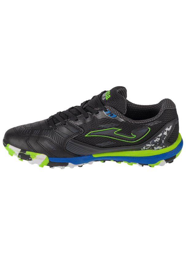 Buty treningowe męskie Joma BUTYJOMALIGS2401TFLIGA52401TURF. Zapięcie: sznurówki. Kolor: czarny. Materiał: materiał, syntetyk. Szerokość cholewki: normalna