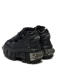 NEW ROCK Sneakersy M-WALL106-S10 Czarny. Kolor: czarny. Materiał: skóra #3