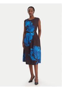 DKNY Sukienka koktajlowa DD5N3J04 Czarny Regular Fit. Kolor: czarny. Materiał: syntetyk. Styl: wizytowy #2