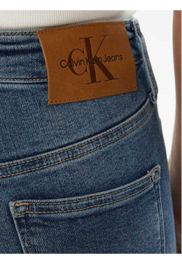 Calvin Klein Jeans Jeansy J20J224522 Niebieski Super Skinny Fit. Kolor: niebieski