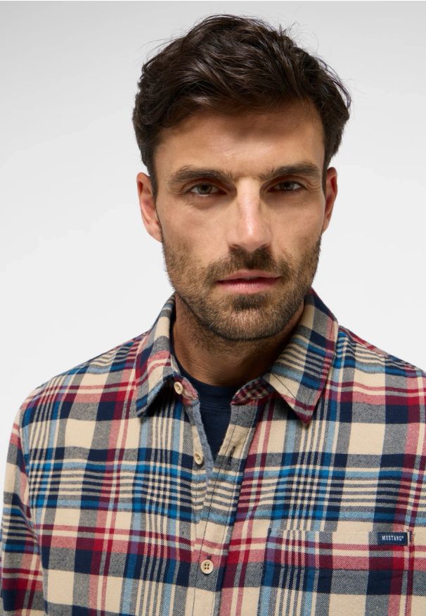 Męska Koszula Mustang Style Eastbridge Multi Colored Check 1015908 12674