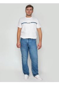 Big-Star - Jeansy męskie z prostą nogawką niebieskie Colt 334. Stan: podwyższony. Kolor: niebieski. Styl: vintage, klasyczny #10