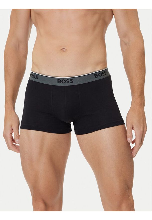 BOSS Komplet 3 par bokserek 50531684 Czarny. Kolor: czarny. Materiał: bawełna