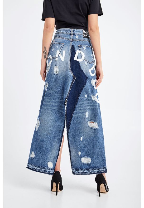 John Richmond - SPÓDNICA DENIM JORDIN JOHN RICHMOND. Materiał: denim. Długość: długie