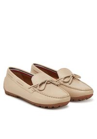 Geox Mokasyny D Kosmopolis + Grip D45RCA 00043 C1122 Beżowy. Kolor: beżowy. Materiał: skóra #2
