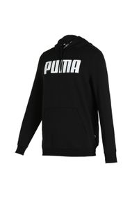 Bluza dresowa męska Puma ESS FL. Kolor: czarny. Materiał: dresówka