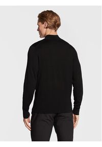 Calvin Klein Sweter Superior K10K110424 Czarny Regular Fit. Kolor: czarny. Materiał: wełna #2