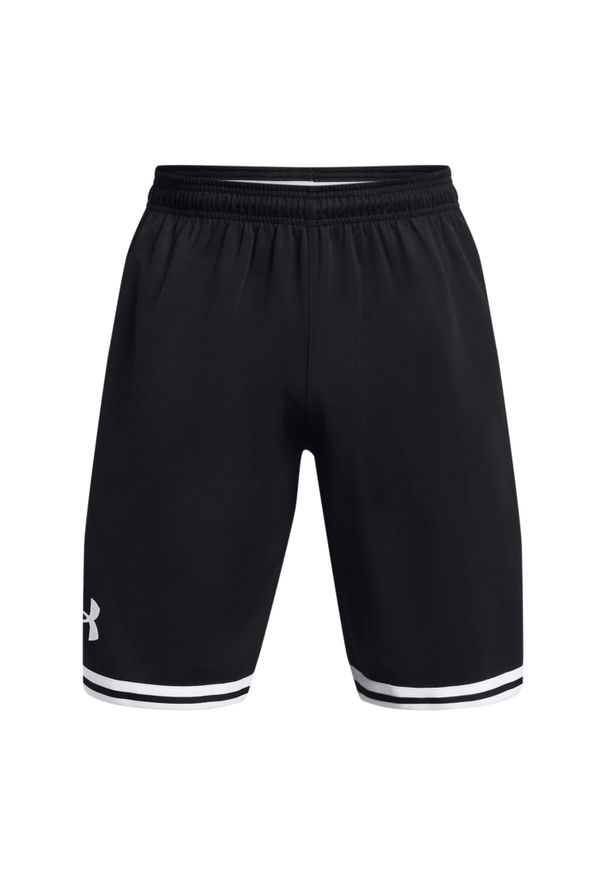 Szorty Under Armour Perimeter. Kolor: wielokolorowy, biały, czarny. Sport: koszykówka