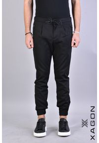 Xagon Spodnie "Pinvel" | A23032 | Pinvel | Mężczyzna | Czarny. Kolor: czarny. Materiał: bawełna, elastan, poliamid #2