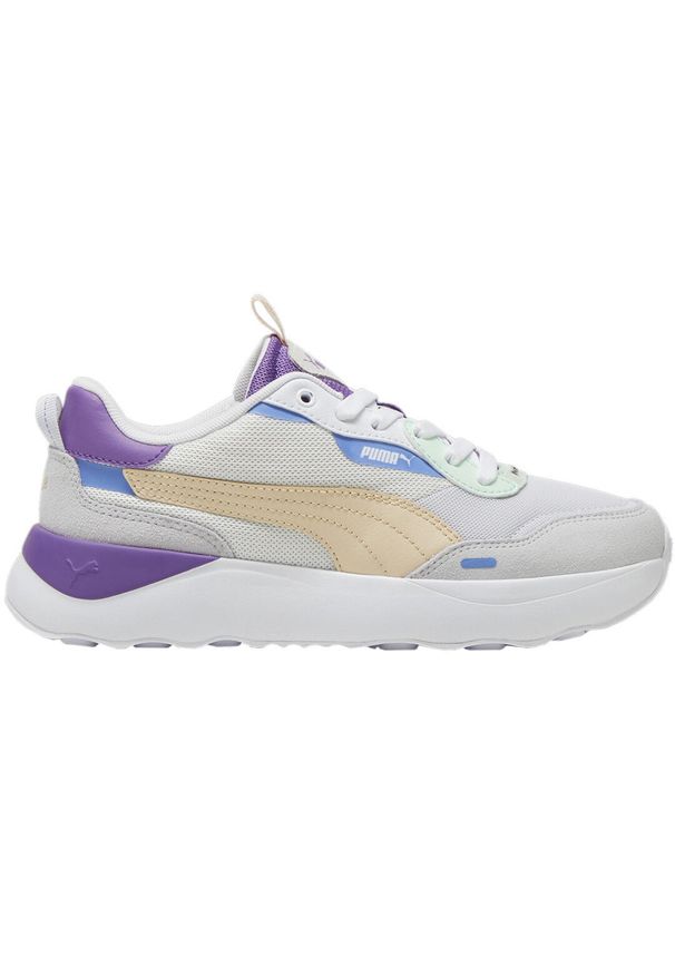 Buty damskie Puma Runtamed Platform. Kolor: fioletowy, wielokolorowy, beżowy, biały. Obcas: na platformie