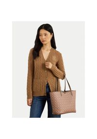 Lauren Ralph Lauren - Torebka LAUREN RALPH LAUREN. Kolor: brązowy #1