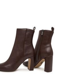 Steve Madden Botki Adelisa SM11002626 Brązowy. Kolor: brązowy. Materiał: skóra #4