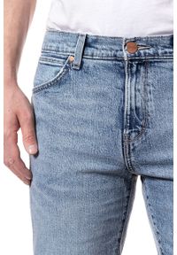 Wrangler - SPODENKI MĘSKIE WRANGLER DENIM SHORT LIGHT MARBLE W14CRE19J. Materiał: denim #6