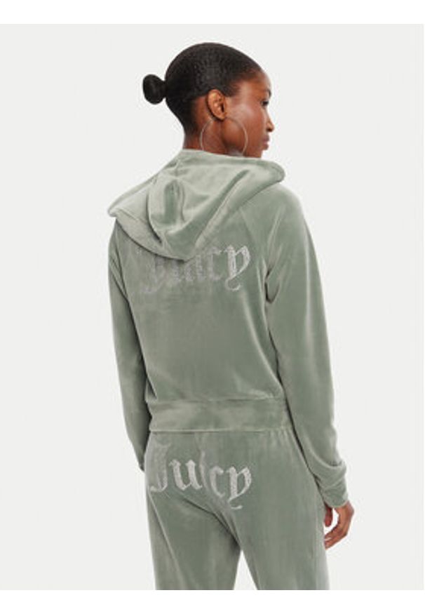Juicy Couture Bluza Madison JCWA122001 Zielony Slim Fit. Kolor: zielony. Materiał: syntetyk