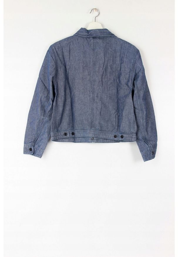 Lee - LEE 191 J JACKET DAMSKA KURTKA JEANSOWA CHAMBRAY L54ACMFE 112112750. Materiał: jeans