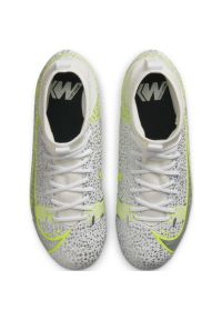 Buty piłkarskie Nike Mercurial Superfly 8 Academy FG/MG Jr CV1127 107 szare srebrny. Kolor: szary. Materiał: syntetyk, materiał. Szerokość cholewki: normalna. Sport: piłka nożna #5