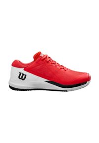 Buty do tenisa Wilson Rush Pro Ace Clay. Kolor: czerwony, wielokolorowy, biały. Sport: tenis #1