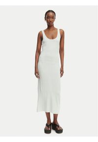 Calvin Klein Jeans Sukienka letnia LV047F303G Zielony jasny Slim Fit. Kolor: zielony. Materiał: syntetyk. Sezon: lato #1