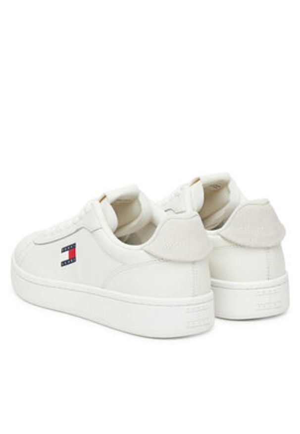 Tommy Jeans Sneakersy Archive' 98 EN0EN02815 Écru. Materiał: skóra