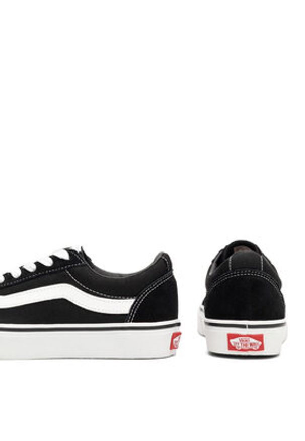 Vans Trampki WARD VN0A3IUNIJU1 Czarny. Kolor: czarny. Materiał: materiał
