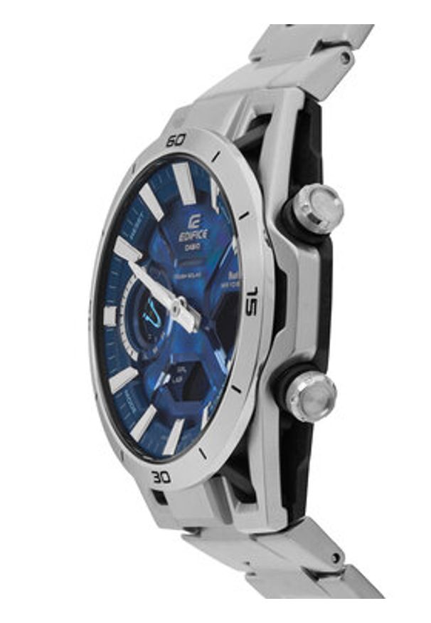 Casio Zegarek Edifice ECB-2300D-2AEF Srebrny. Kolor: srebrny