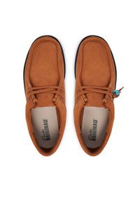 Clarks Półbuty Boxbee Walla 26328027 Brązowy. Kolor: brązowy. Materiał: skóra, zamsz #4