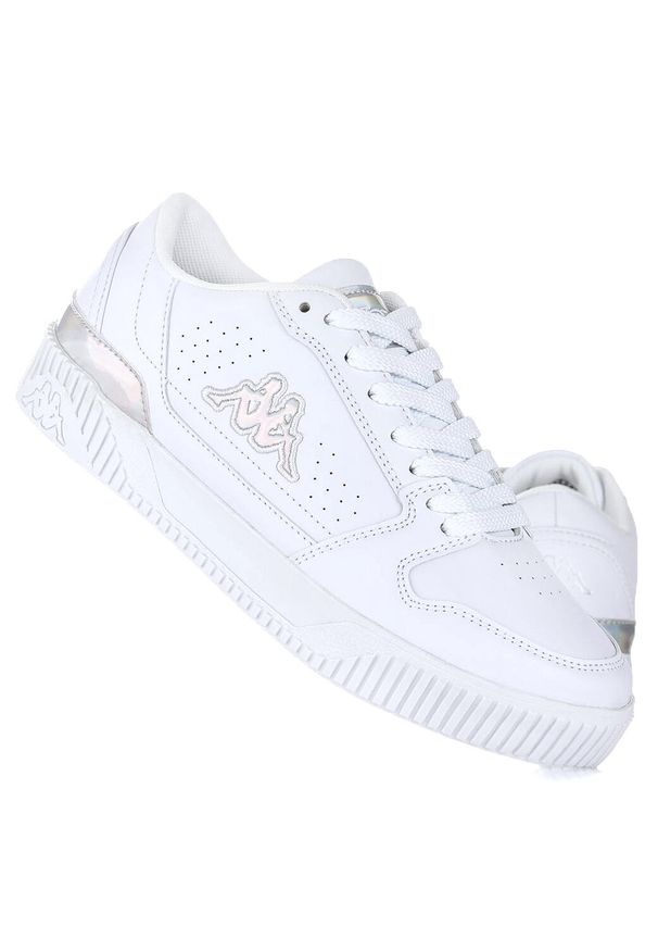 Kappa - Buty damskie sportowe do chodzenia KAPPA AMBIENT. Kolor: biały. Materiał: materiał, syntetyk. Sport: turystyka piesza