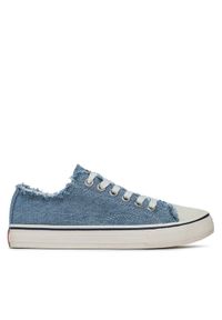 Tommy Jeans Tenisówki Low Cut Tj Sneaker EN0EN02228 Niebieski. Kolor: niebieski. Materiał: materiał #1