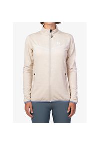 Bluza damska Hannah Dagnys. Kolor: beżowy. Styl: sportowy. Sport: turystyka piesza