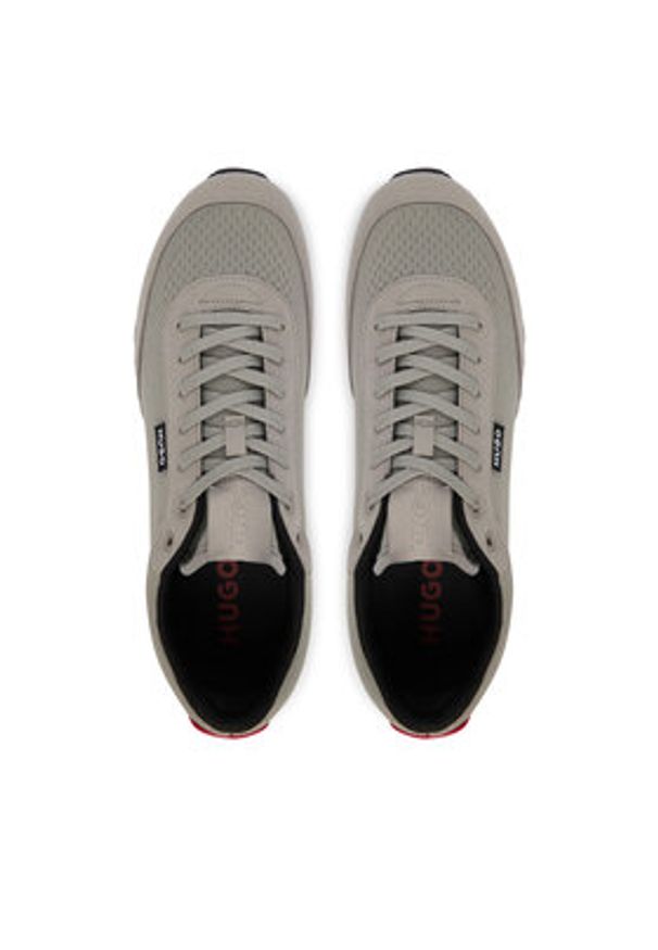 Hugo - HUGO Sneakersy Icelin 50563472 Szary. Kolor: szary. Materiał: materiał