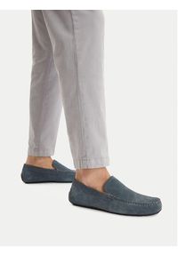 Gino Rossi - GINO ROSSI Mokasyny CEO-LUIGI-01 125AM Szary. Kolor: szary. Materiał: zamsz, skóra #9