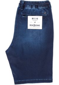 Mustang - SPODENKI MUSTANG Palm Beach Shorts Denim Blue 1009605 5000 842. Stan: podwyższony. Materiał: denim