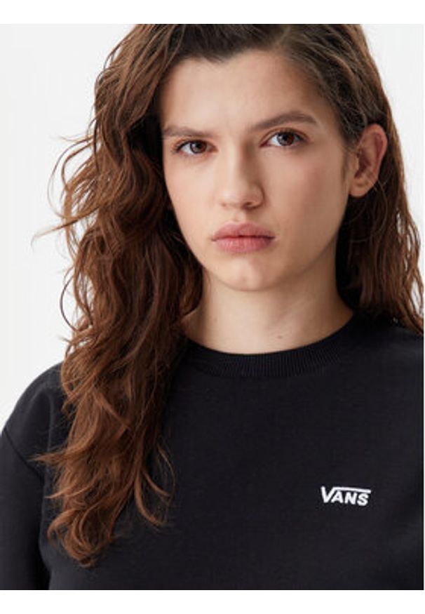 Vans Bluza VN00046XBLK1 Czarny Relaxed Fit. Kolor: czarny. Materiał: bawełna
