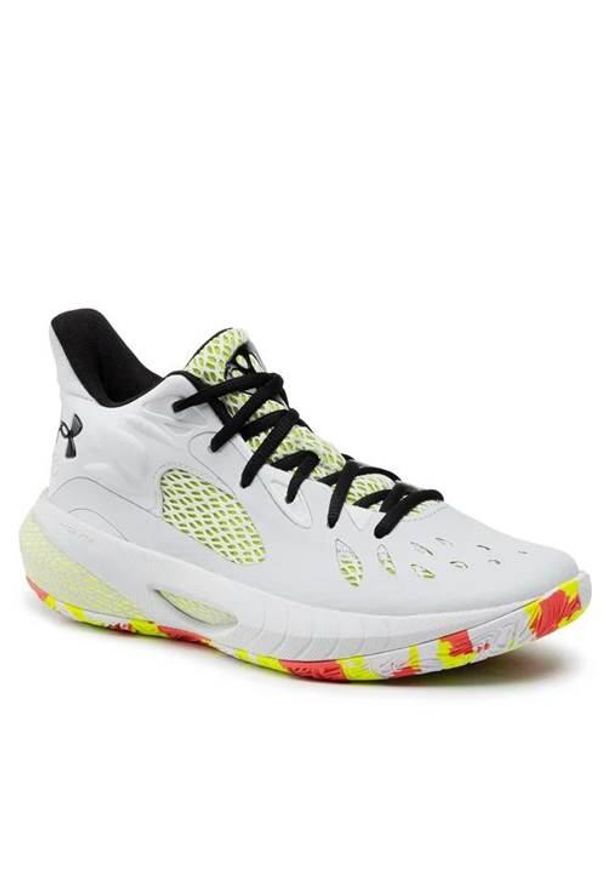 Buty do chodzenia męskie Under Armour Havoc 3. Kolor: beżowy, wielokolorowy. Materiał: syntetyk, materiał. Szerokość cholewki: normalna. Sport: turystyka piesza