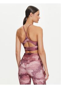 Reebok Biustonosz sportowy ID Train Train Como Bra Sedros 100035798 Beżowy. Kolor: beżowy. Materiał: syntetyk