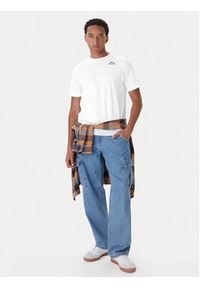 Kappa Komplet t-shirtów Logo Sylvo 322562W Biały Regular Fit. Kolor: biały. Materiał: bawełna #4