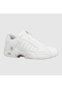 Buty do tenisa damskie K-Swiss Defier Rs Allcourt. Kolor: biały. Materiał: materiał, syntetyk. Szerokość cholewki: normalna. Sport: tenis