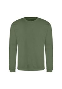 AWDIS - Zwykła Bluza Unisex Dla Dorosłych. Kolor: zielony
