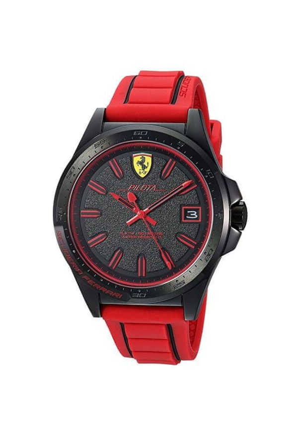 Scuderia Ferrari pilot 0830424. Rodzaj zegarka: cyfrowe