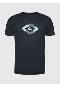 Quiksilver T-Shirt Let It Ride EQYZT06664 Czarny Regular Fit. Kolor: czarny. Materiał: bawełna